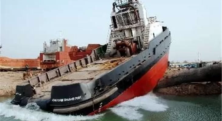 تعمیرات زیرآبی و نگهداری تجهیزات دریایی در بندر شهید رجایی