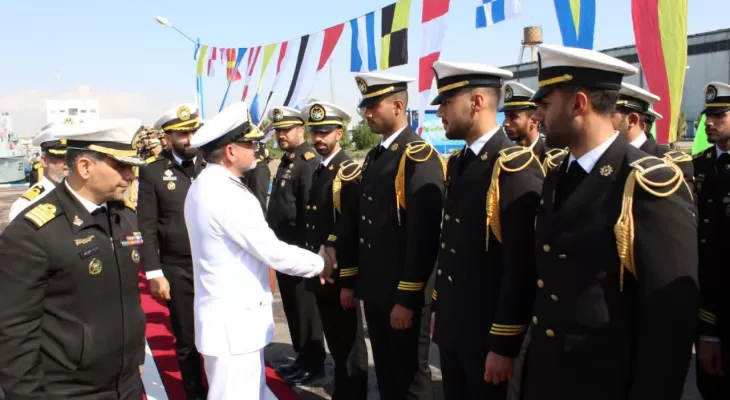ناوگروه نیروی دریای ارتش پاکستان در بندرعباس پهلو گرفت