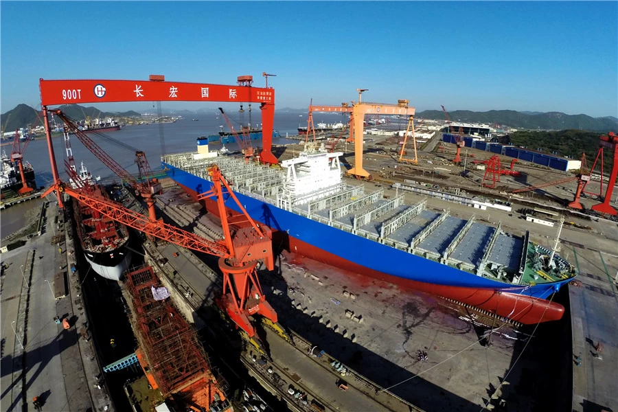 چین در رتبه اول کشتی سازی جهان قرار گرفت