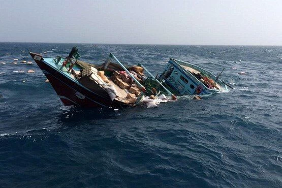 یک فروند شناور ایرانی در آب های خلیج فارس غرق شد