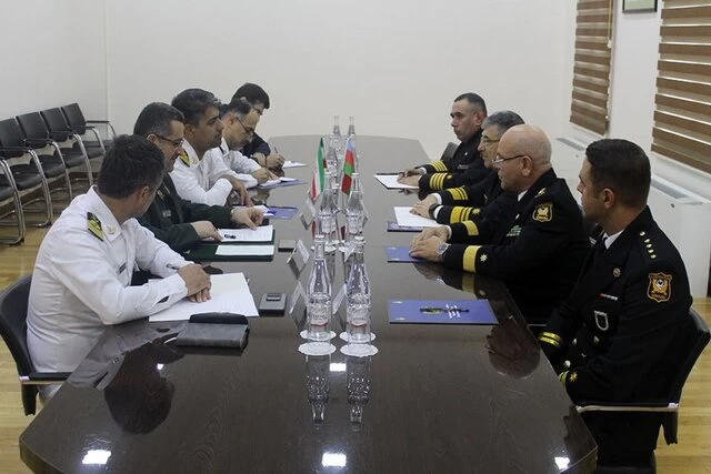 حضور نظارتی نیروی دریایی ارتش در رزمایش دریایی خزر