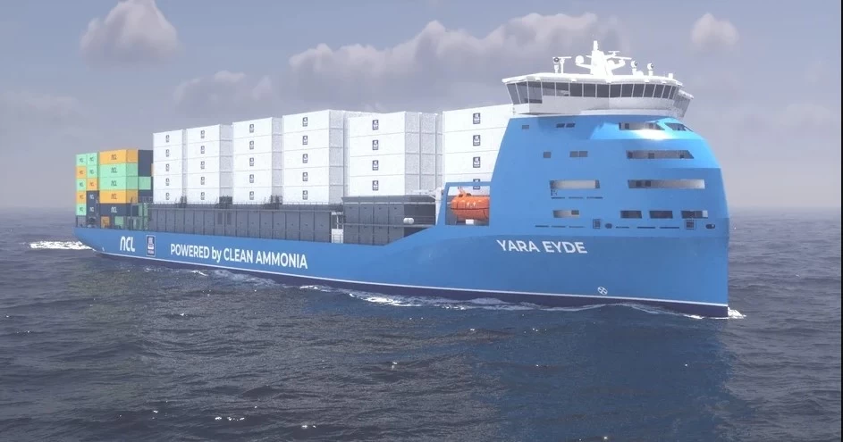 اولین کشتی آمونیاکی اروپا تا 2026 ساخته می شود