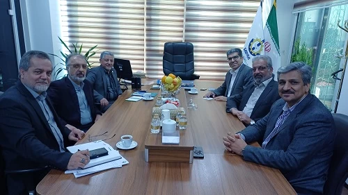 دیدار اعضاء انجمن مهندسی دریایی ایران با مدیرعامل شرکت صدرا