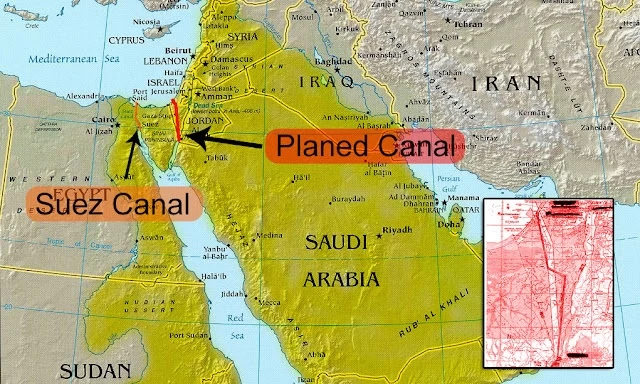 آیا اسرائیل در فکر اجرای کانال بن گوریون می باشد؟؟