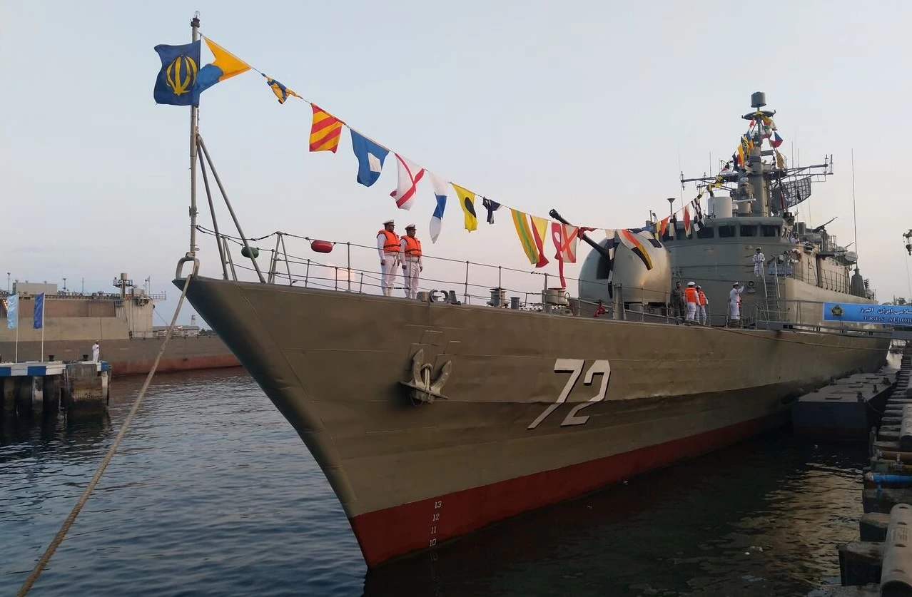 بازگشت ناوگروه 94 نیروی دریایی ارتش از دریای سرخ
