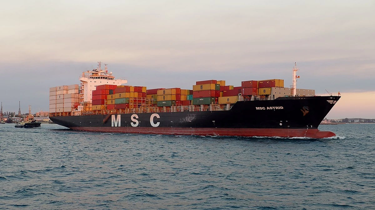 تغییر مسیر کشتیرانی MSC از خلیج فارس