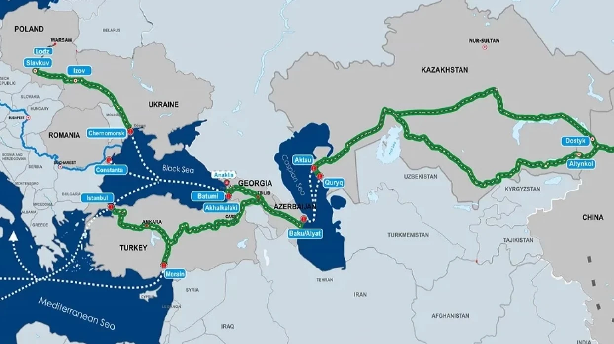 توافق توسعه کریدور تجاری دریای خزر به دریای سیاه