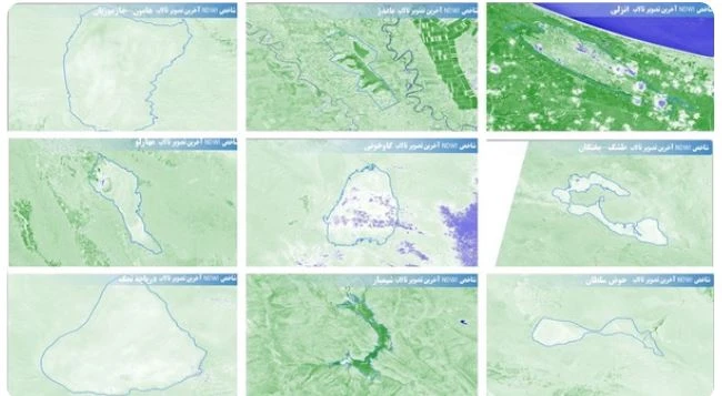 9 تالاب دیگر ایران خشک شدند